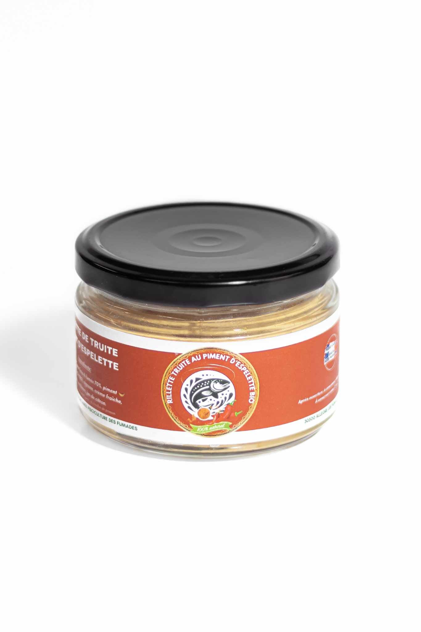 Rillette de truite au piment d'Espelette bio