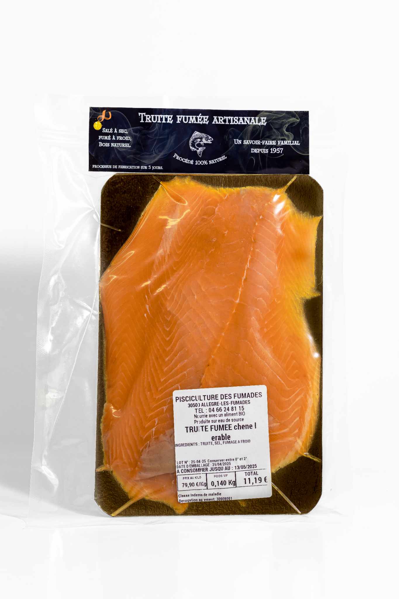 Truite fumée Artisanale