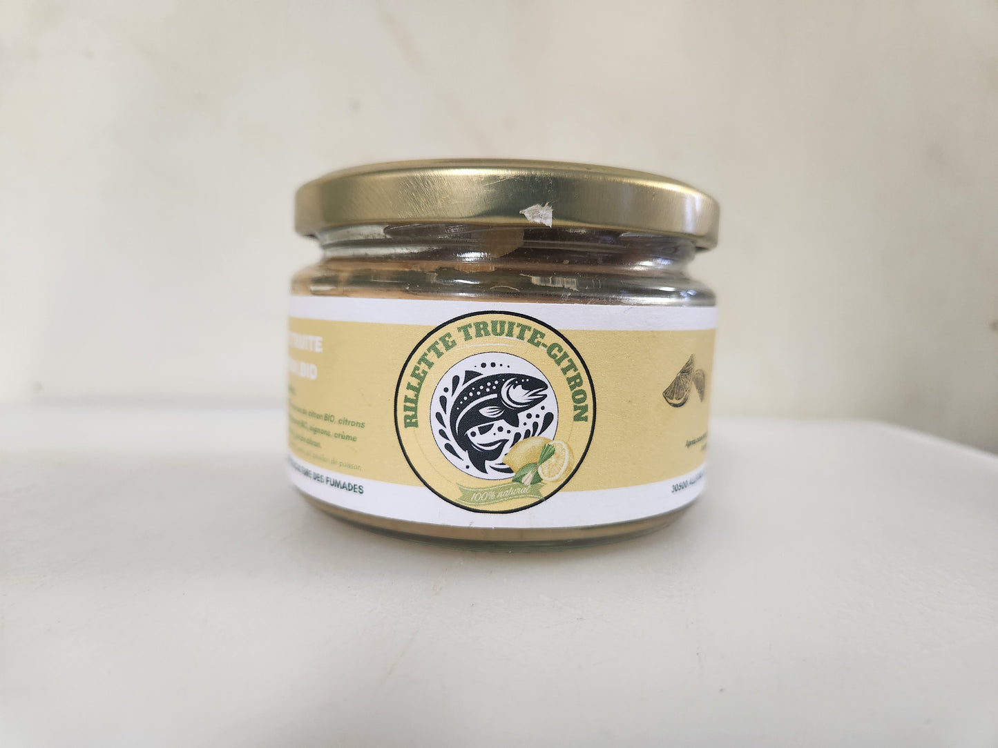 Terrine de truite citron