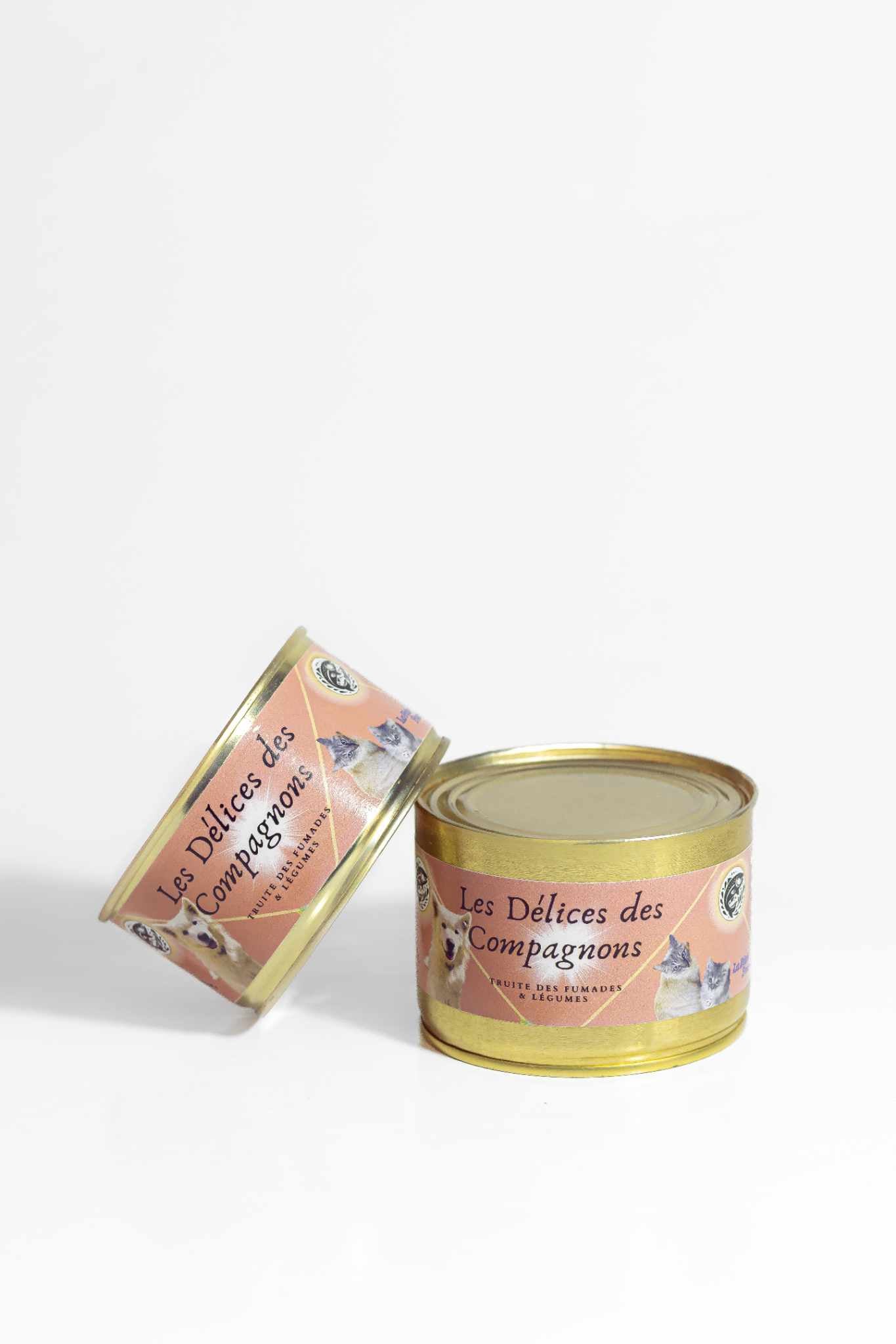 Paté de truite pour animaux