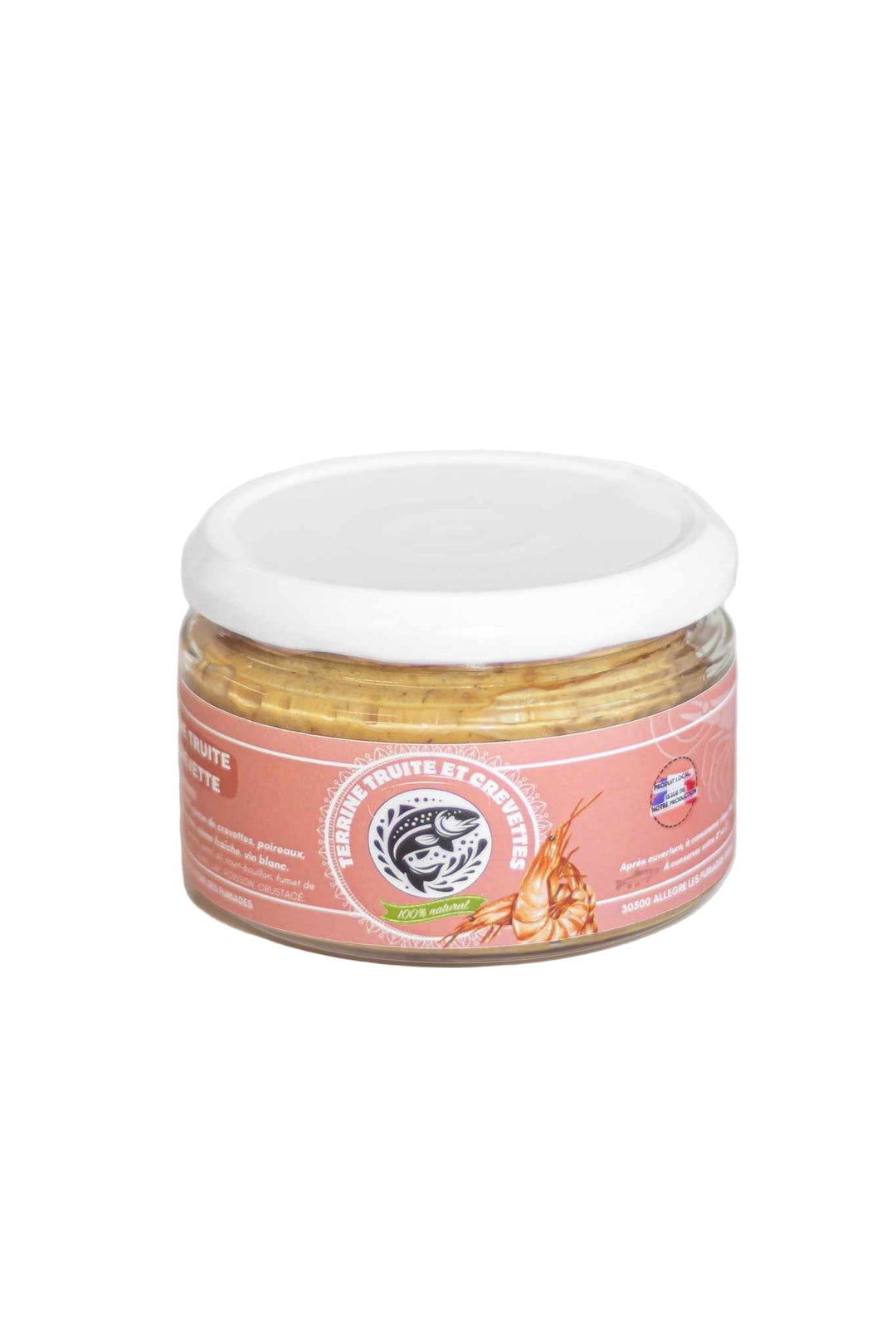 Terrine de truite crevettes - La Pisciculture des Fumades