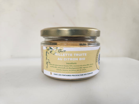 Terrine de truite citron