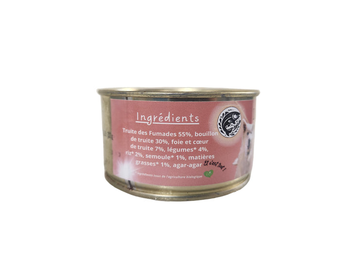 Pâté pour animaux petite boite - La Pisciculture des Fumades