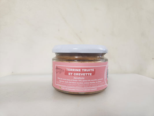 Terrine de truite crevette