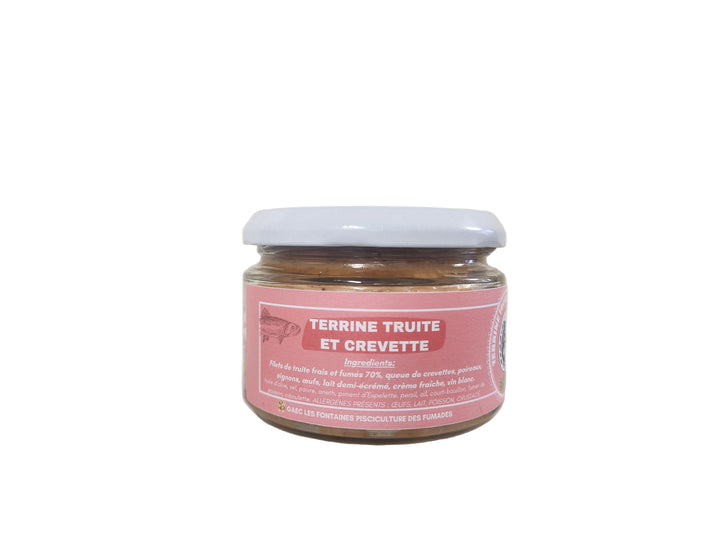 Terrine de truite crevette